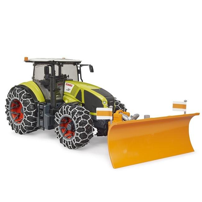 ブルーダー Claas Axion 950 トラクター\u0026スノーチェーン・ブレード クラース アリオン BR03018  【沖縄及び離島発送不可】の画像