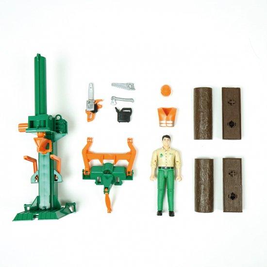Bruder（ブルーダー） 林業セット（フィギュア付き） 62650 ドイツ製 1 