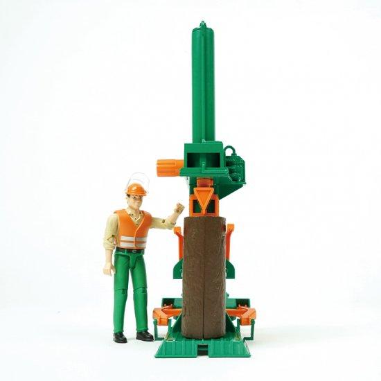 Bruder（ブルーダー） 林業セット（フィギュア付き） 62650 ドイツ製 1 