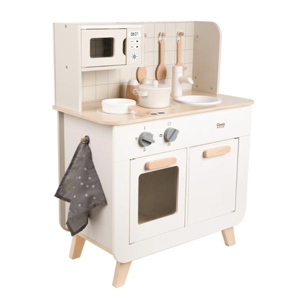 ホワイトキッチンセット50623 Classic WORLD Chef's Kitchen Set モーカルインターナショナル 【沖縄及び離島は発送対応外】の画像