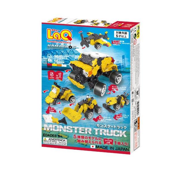 LaQ（ラキュー） ハマクロンコンストラクター モンスタートラック 165+