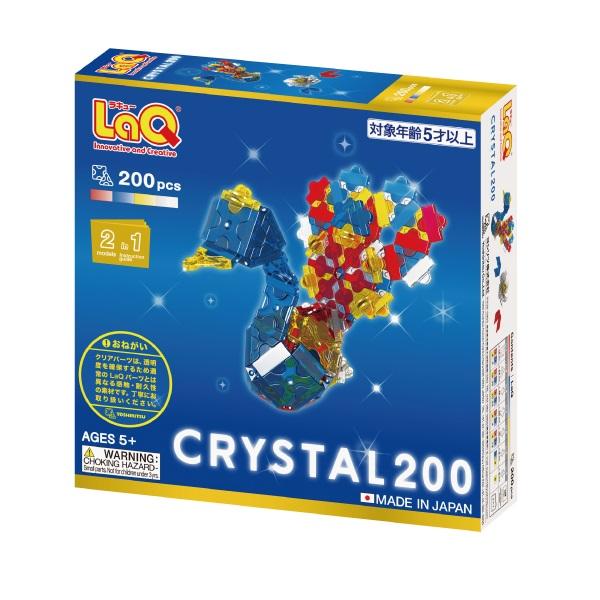 ラキュー　クリスタル合わせて８００個以上 LaQ（ラキュー） クリスタルシリーズ クリスタル200 200ピース 作り方