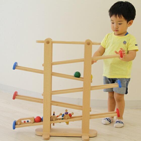 プレイミー PlayMeToys スロープトイ プレジャーガーデン 木のおもちゃ 