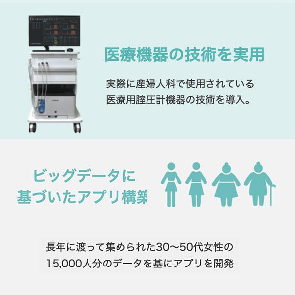 eKegel イーケーゲル トレーニング アイテム 膣トレの最先端へ 骨盤底筋 エクササイズ 尿もれ マッサージ フェムテック femtech イーケーゲル 骨盤底筋 エクササイズ