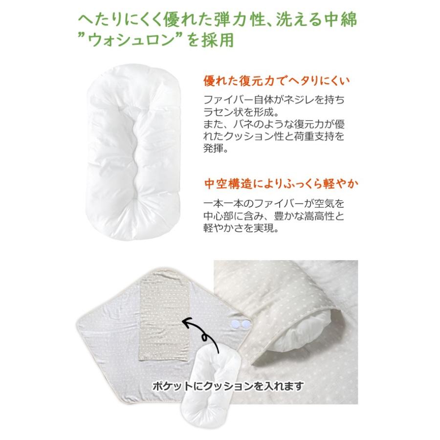 10mois（ディモワ） フィセル たまごマットおくるみCLOUD ホッペッタ