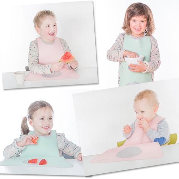 lalatz エプロン ビブ スタイ 食事 ランチョンマット ドイツ製