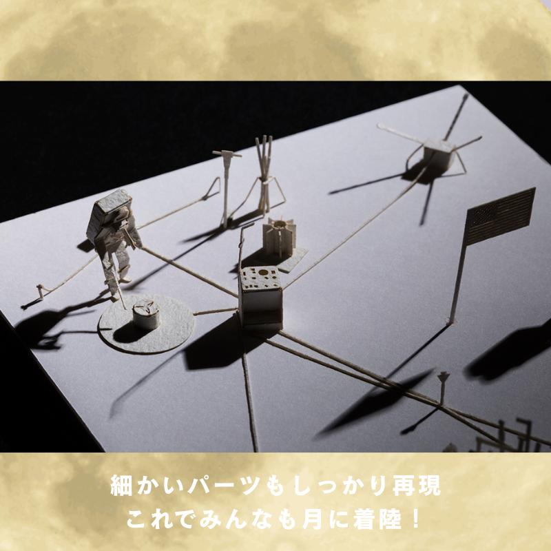 宇宙シリーズ編】 ペーパークラフト 1/100 建築模型用添景セット
