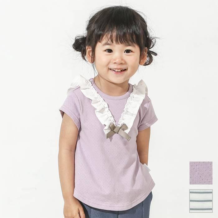 子供服 キムラタン Biquette Club（ビケットクラブ） 半袖Ｔシャツ (80〜130cm)  女の子 80cm 90cm 95cm 100cm 110cm 120cm 130cm 綿100%｜baby-kids-kimuratan