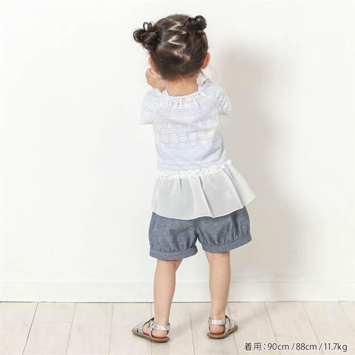 子供服 キムラタン Biquette Club(ビケットクラブ) ショートパンツ (80〜130cm) 女の子 80cm 90cm 95cm 100cm 110cm 120cm 130cm 綿100%|ベビー・子供服のキムラタン|12