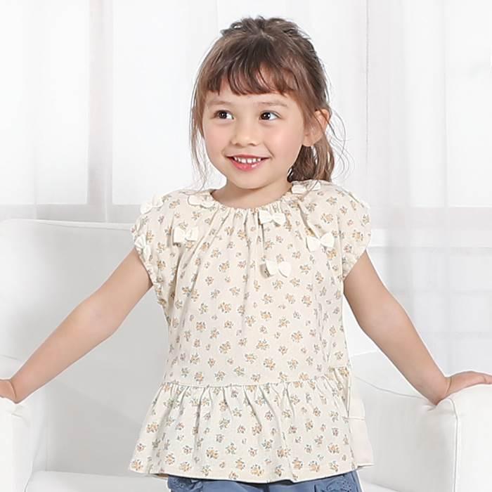 子供服 キムラタン Biquette Club (ビケットクラブ ) フレンチスリーブＴシャツ (80〜140cm)｜baby-kids-kimuratan｜08