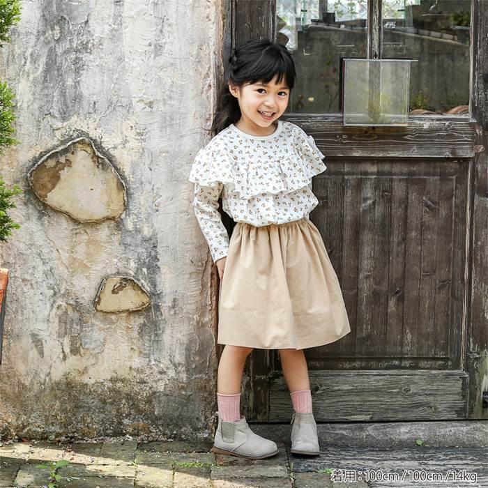 子供服 キムラタン Biquette Club (ビケットクラブ ) リバーシブルスカート (90〜130cm)  女の子 90cm 95cm 100cm 110cm 120cm 130cm 綿100%｜baby-kids-kimuratan｜14