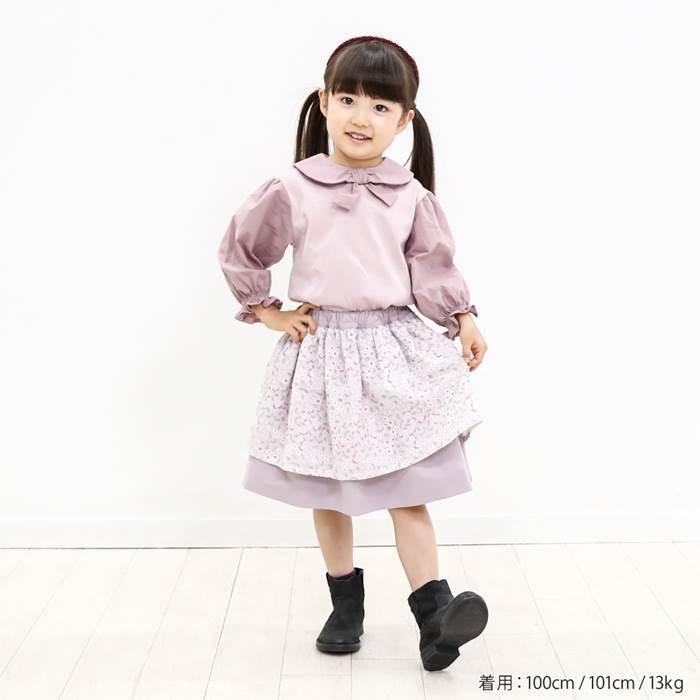 子供服 キムラタン Biquette Club (ビケットクラブ ) リバーシブルスカート (90〜130cm)  女の子 90cm 95cm 100cm 110cm 120cm 130cm 綿100%｜baby-kids-kimuratan｜10