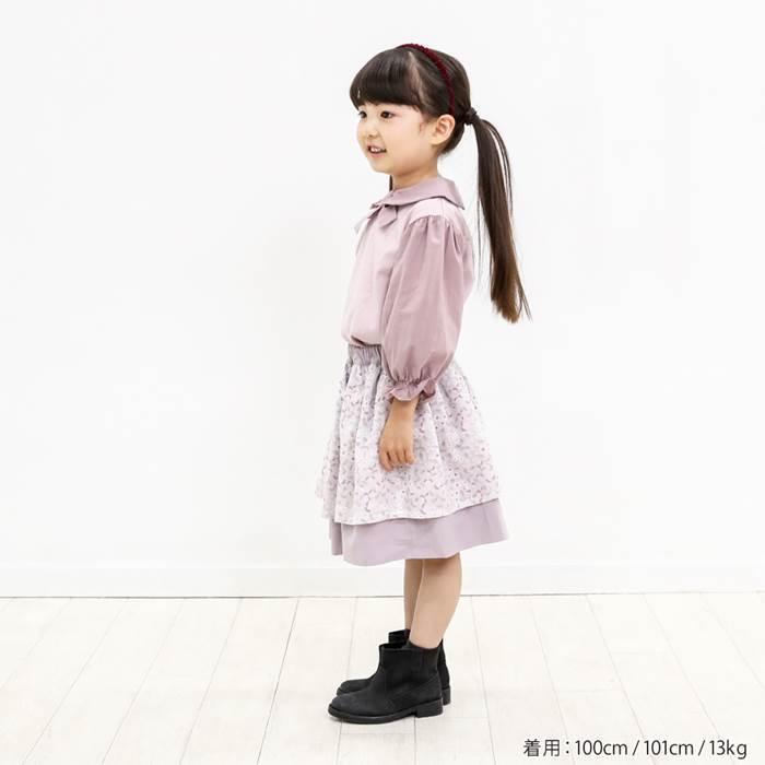 子供服 キムラタン Biquette Club (ビケットクラブ ) リバーシブルスカート (90〜130cm)  女の子 90cm 95cm 100cm 110cm 120cm 130cm 綿100%｜baby-kids-kimuratan｜12