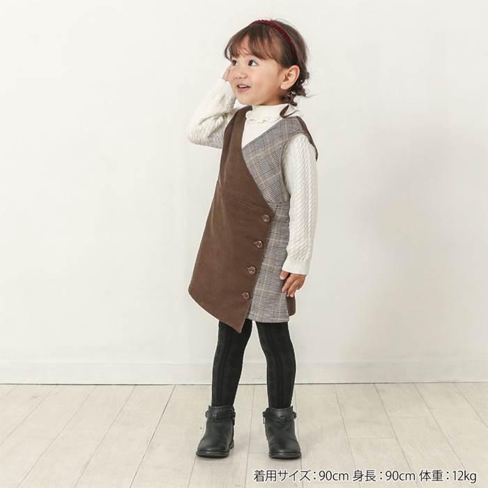 子供服 キムラタン Biquette Club（ビケットクラブ） ジャンパースカート (80〜130cm)  女の子 80cm 90cm 95cm 100cm 110cm 120cm 130cm 本体綿100%｜baby-kids-kimuratan｜09