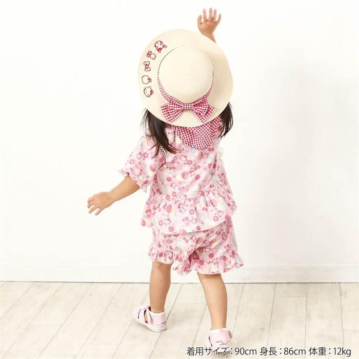 子供服 キムラタン coeur a coeur (クーラクール×ハローキティ) 帽子 (48〜54cm)  女の子 48cm 50cm 52cm 54cm｜baby-kids-kimuratan｜10