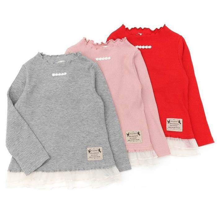 子供服 キムラタン Biquette（ビケット） 長袖Ｔシャツ (80〜130cm)  女の子 80 90 95 100 110 120 130｜baby-kids-kimuratan