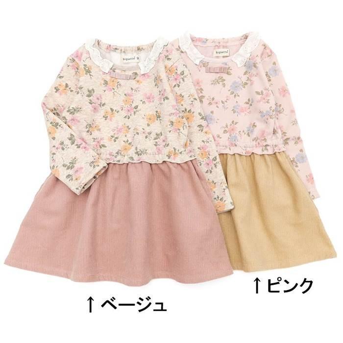 Biquette ビケット ワンピース 80 130cm 女の子 80 90 95 100 110 1 130 キムラタン 子供服 ベビー 子供服のキムラタン 通販 Paypayモール