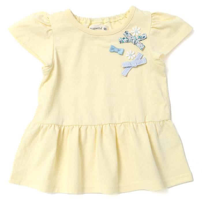 子供服 キムラタン Biquette(ビケット) 半袖Tシャツ (80〜130cm) 女の子 80cm 90cm 95cm 100cm 110cm 120cm 130cm|ベビー・子供服のキムラタン|01
