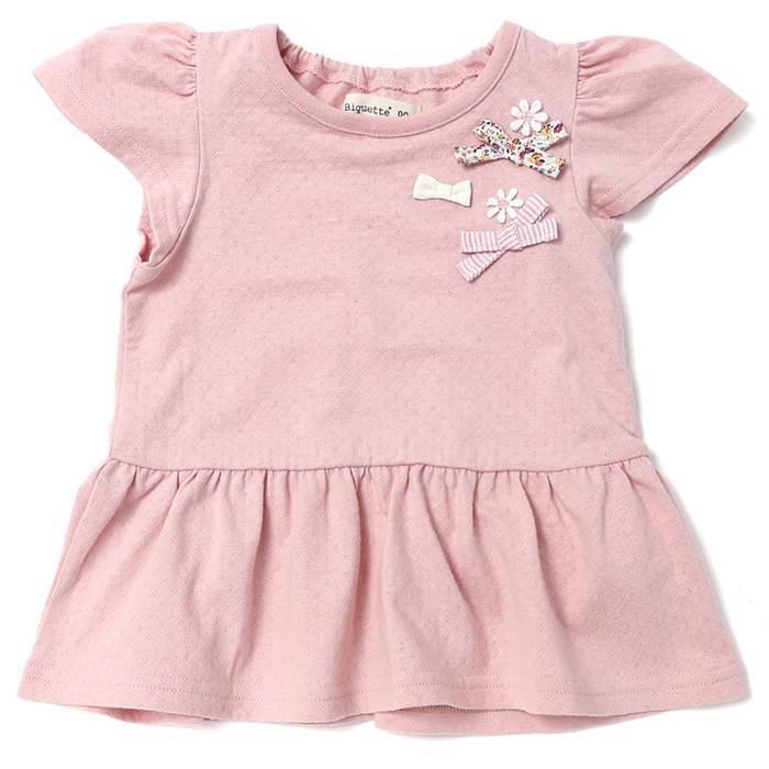 子供服 キムラタン Biquette(ビケット) 半袖Tシャツ (80〜130cm) 女の子 80cm 90cm 95cm 100cm 110cm 120cm 130cm|ベビー・子供服のキムラタン|03