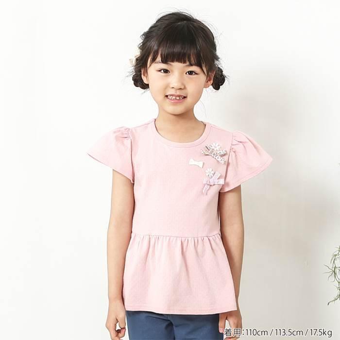 子供服 キムラタン Biquette(ビケット) 半袖Tシャツ (80〜130cm) 女の子 80cm 90cm 95cm 100cm 110cm 120cm 130cm|ベビー・子供服のキムラタン|08