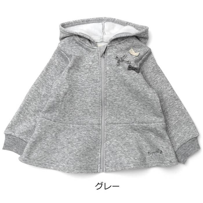 子供服 キムラタン Biquette（ビケット） パーカー (80〜130cm)  女の子 80 90 95 100 110 120 130｜baby-kids-kimuratan｜05