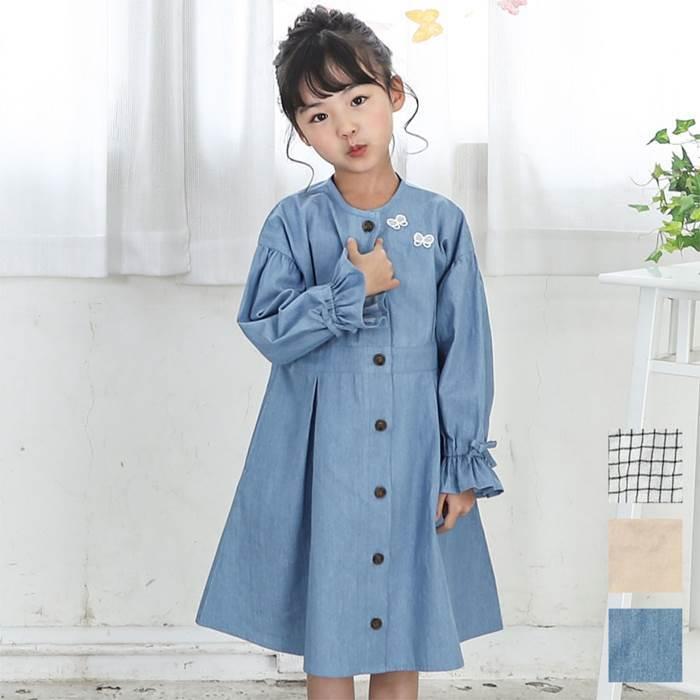 子供服 キムラタン Biquette（ビケット） コートワンピース（80〜130cm)  女の子 80 90 95 100 110 120 130｜baby-kids-kimuratan