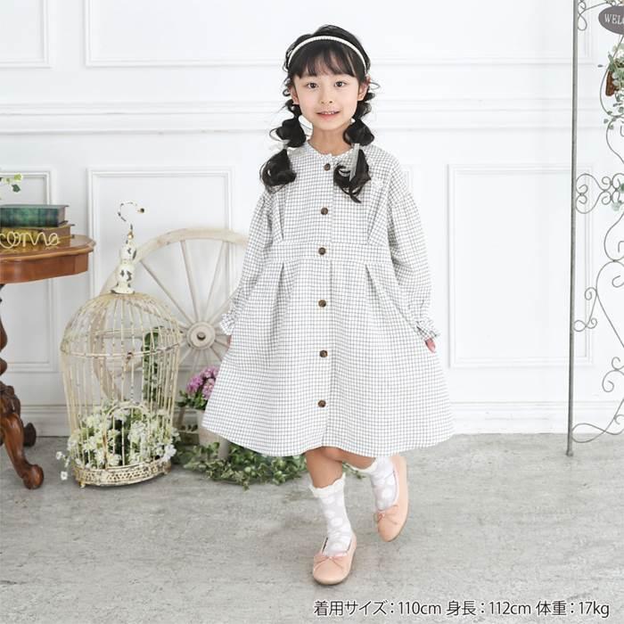 子供服 キムラタン Biquette（ビケット） コートワンピース（80〜130cm)  女の子 80 90 95 100 110 120 130｜baby-kids-kimuratan｜09