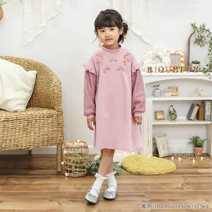 子供服 キムラタン Biquette（ビケット） ワンピース (80〜130cm)  女の子 本体綿100%｜baby-kids-kimuratan｜08