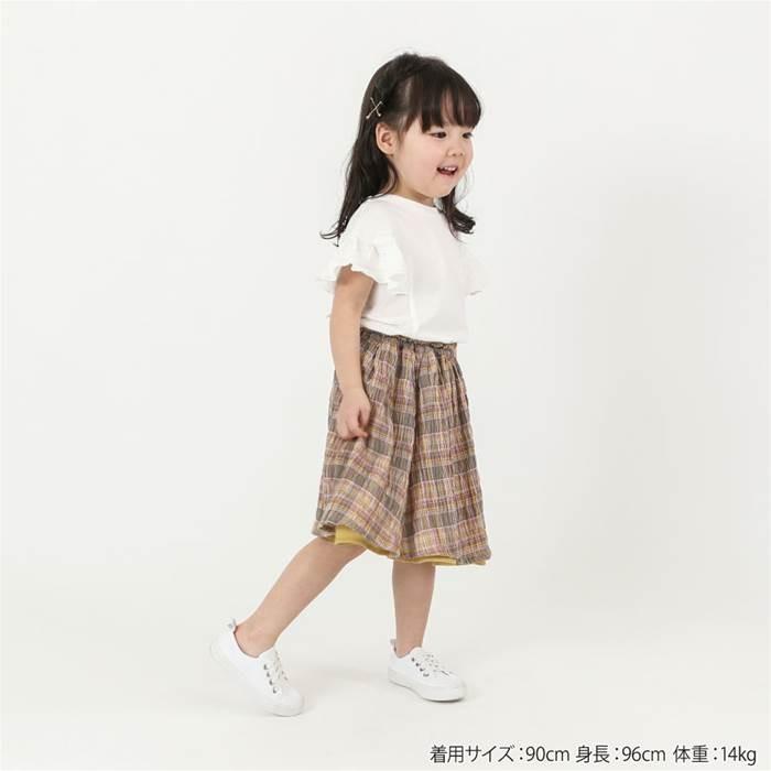 子供服 キムラタン 【ママとおそろい】dolcina（ドルチーナ） リバーシブルスカート (90〜140cm・フリー)  女の子｜baby-kids-kimuratan｜15