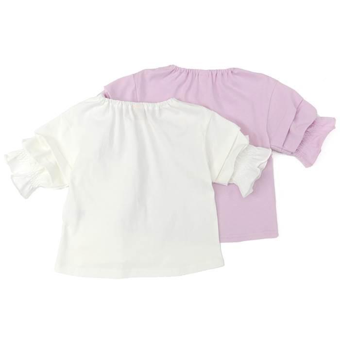 子供服 キムラタン dolcina (ドルチーナ ) タックスリーブ半袖Ｔシャツ (90〜140cm)  女の子 90cm 95cm 100cm 110cm 120cm 130cm 140cm｜baby-kids-kimuratan｜02