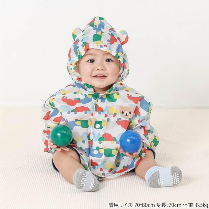 子供服 キムラタン Piccolo（ピッコロ） レインポンチョ (70〜80cm)  男の子 ［雑貨］｜baby-kids-kimuratan｜07