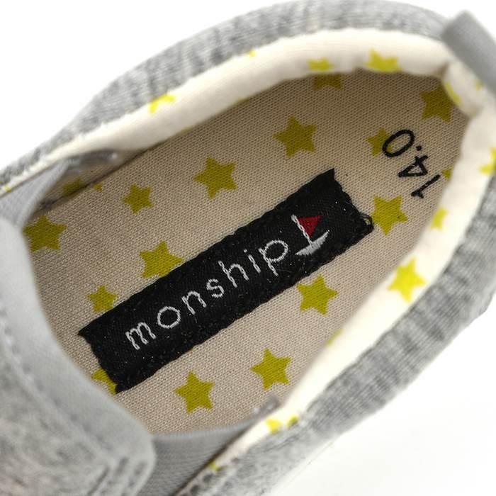 子供服 キムラタン monship(モンシップ) スリッポン(ロゴ) (14〜18cm) 女の子 男の子 14cm 15cm 16cm 17cm 18cm|ベビー・子供服のキムラタン|08