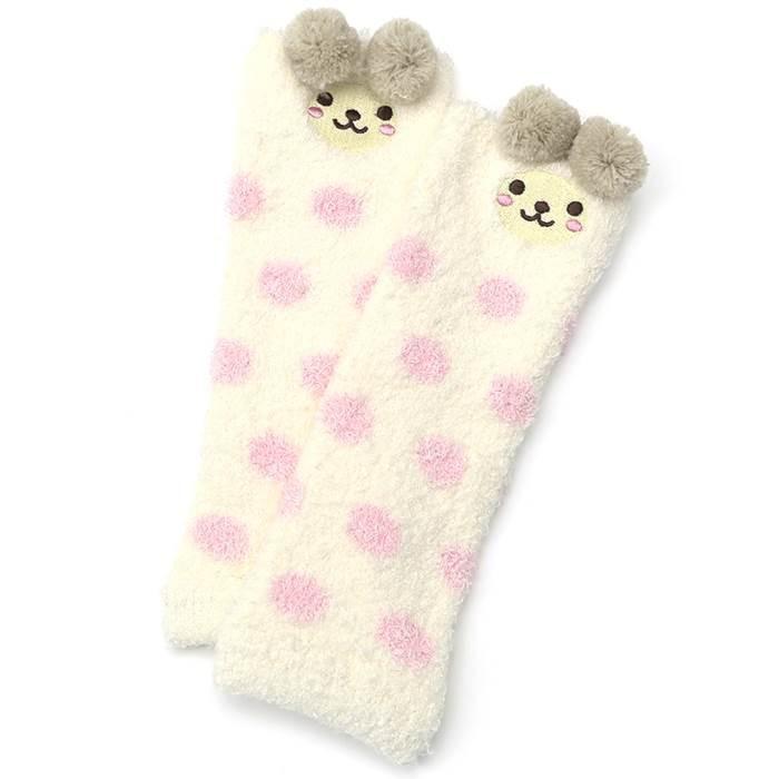 ふわふわレッグウォーマー ひつじ ベビー 女の子 キムラタン 子供服