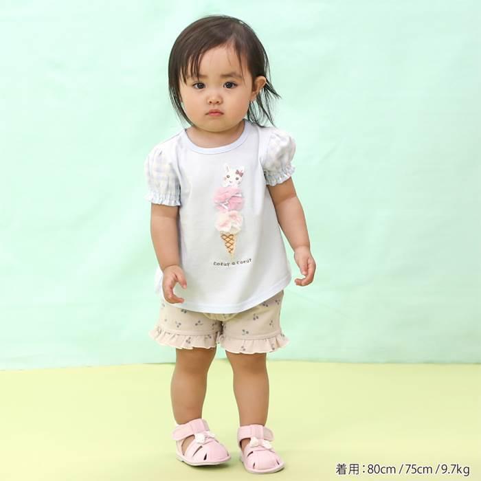 子供服 キムラタン coeur a coeur (クーラクール ) 半袖Ｔシャツ (70〜100cm) ［アウター］｜baby-kids-kimuratan｜07