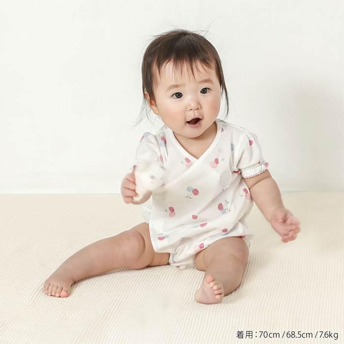 子供服 キムラタン coeur a coeur（クーラクール） ロンパース (60〜70cm)  女の子 60cm 70cm 綿100%｜baby-kids-kimuratan｜06