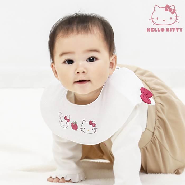 子供服 キムラタン Coeur A Coeur クーラクール ハローキティ スタイ ベビー 女の子 本体綿100 雑貨 ベビー 子供服のキムラタン 通販 Paypayモール
