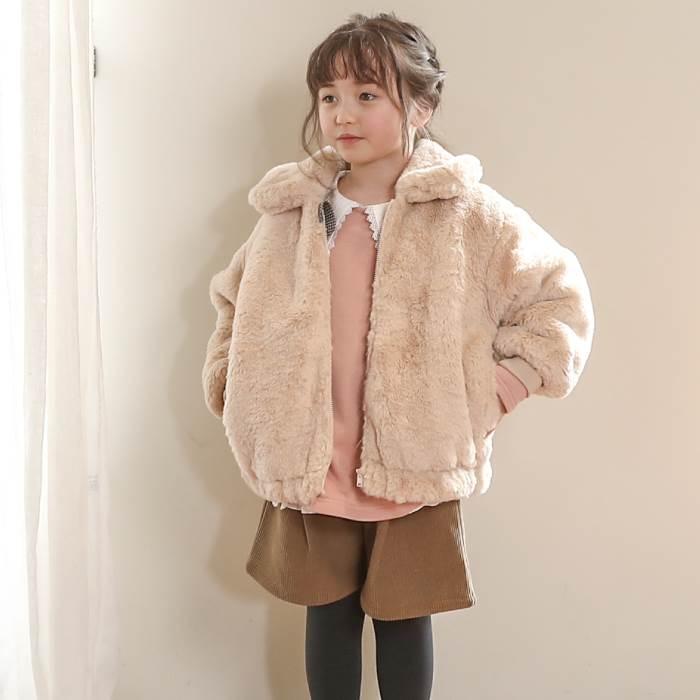 子供服 キムラタン n.o.u.s (ノウズ ) ファーブルゾン (80〜140cm 