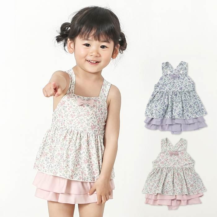 子供服 キムラタン Babble Boon バブルブーン ワンピース水着 80 130cm 女の子 80cm 90cm 95cm 100cm 110cm 1cm 130cm 激安