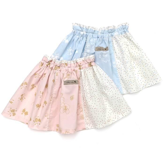 子供服 キムラタン Lily ivory（リリー アイボリー） スカート (80〜130cm)  女の子 80 90 95 100 110 120 130 綿100%｜baby-kids-kimuratan｜02