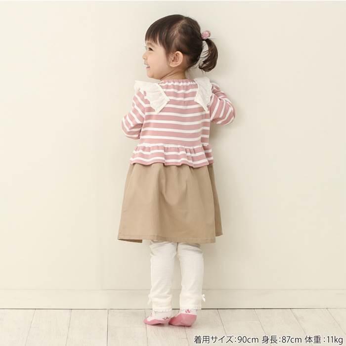 子供服 キムラタン Biquette Club（ビケットクラブ） ワンピース (80〜130cm)  女の子 80cm 90cm 95cm 100cm 110cm 120cm 130cm 綿100%｜baby-kids-kimuratan｜08