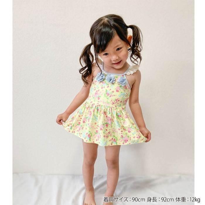 子供服 キムラタン Biquette Club（ビケットクラブ） ワンピース水着 (80〜130cm)  女の子 80 90 95 100 110 120 130｜baby-kids-kimuratan｜09