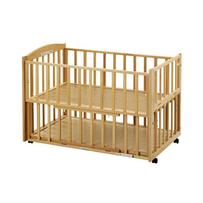 ベビーベッド レンタル】ヤマサキ ママと一緒に寝れる b-side 2  