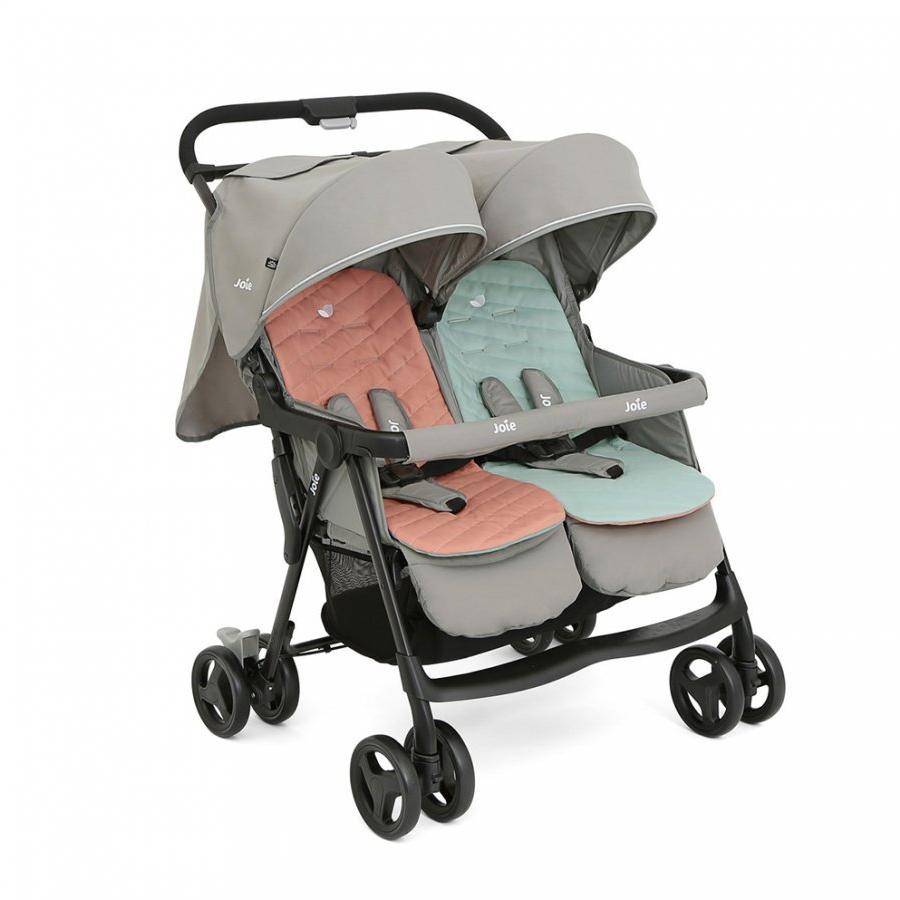 Joie エアツイン 双子用ベビーカー レインカバー付き