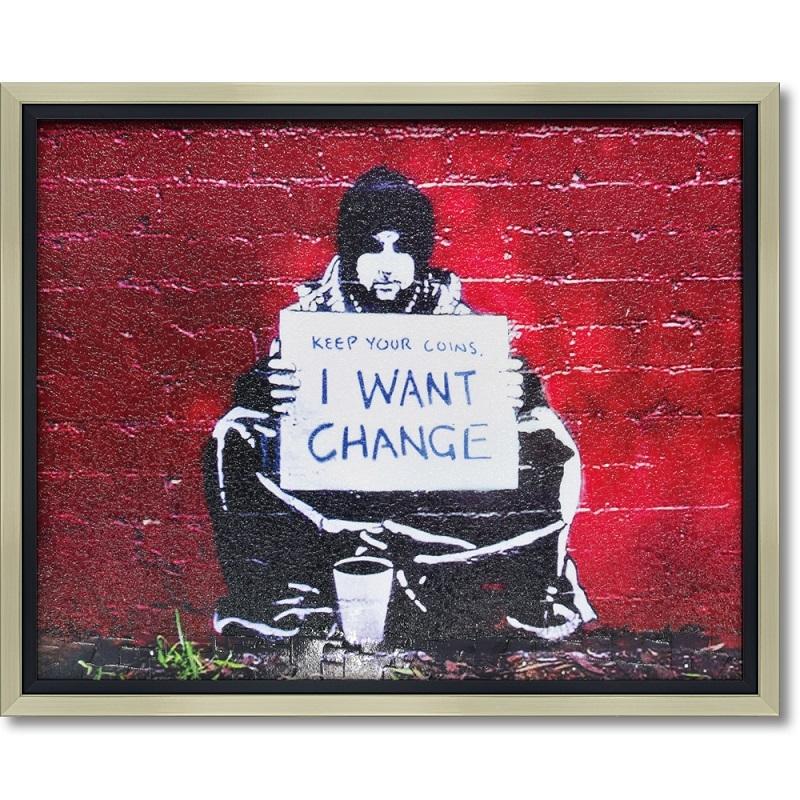 バンクシー アイワントチェンジ BK-10001 / Banksy BANKSY バンクシイ