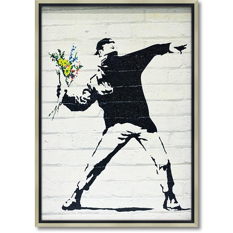 バンクシー フラワーボンバー（Lサイズ） BK-18001/ Banksy BANKSY