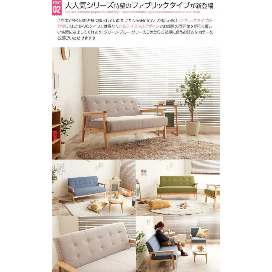 8日までポイント5倍 NEW RETRO オリジナル 2人掛けソファ 新生活