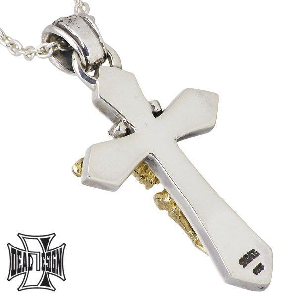 【新品未開封】 ディールデザイン DEAL DESIGN シルバー ネックレス メンズ リバイブ クロス K18 スカル 【CEG2759207250】(96466円)