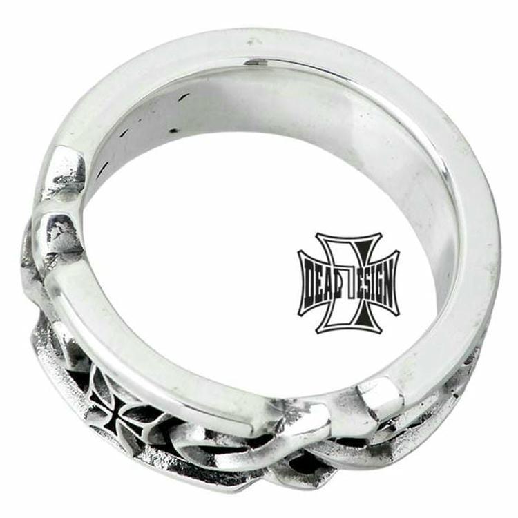 DEAL DESIGN（ディールデザイン） ケルトチェーン シルバーリング with