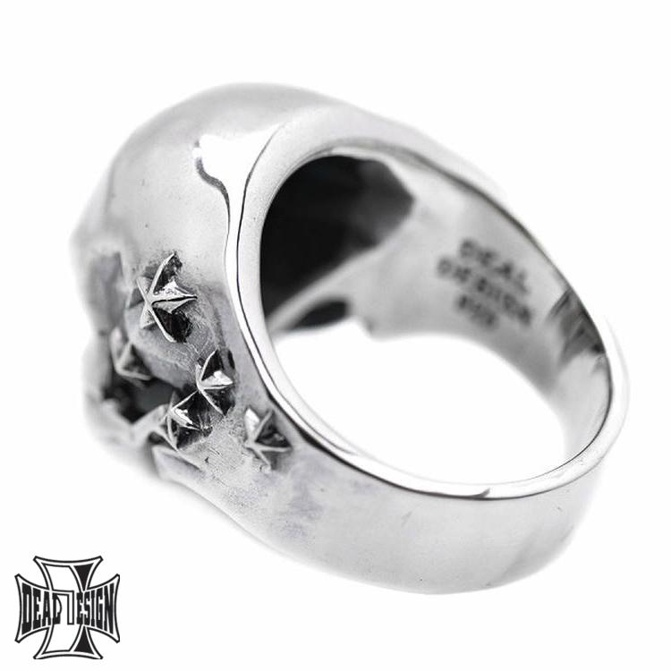 DEAL DESIGN（ディールデザイン） サーフェススカル シルバー リング