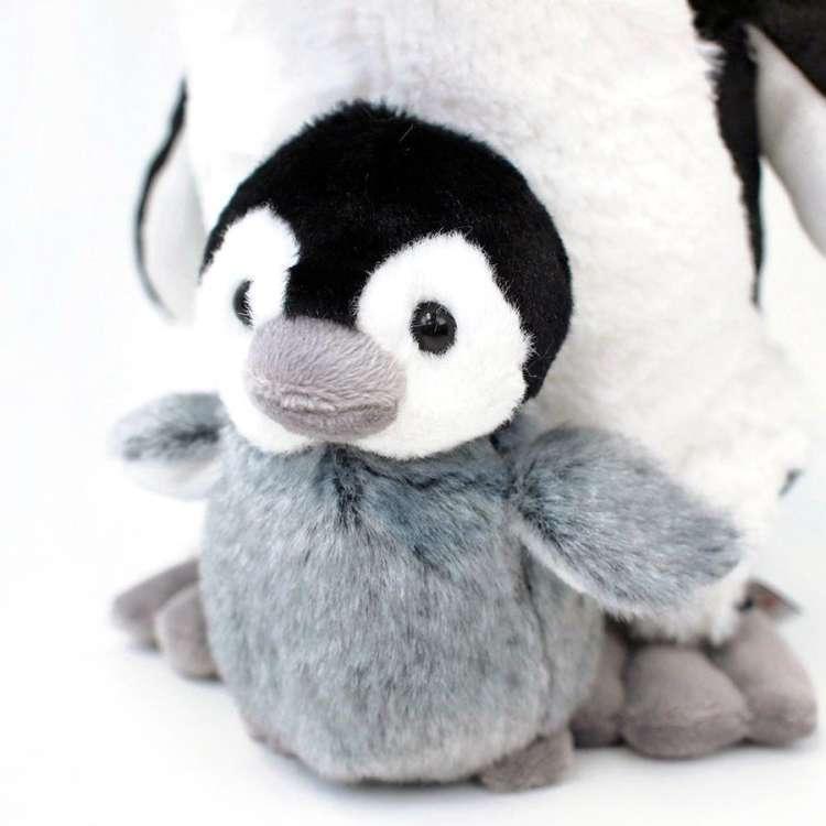 GUND luxury ガンド ぬいぐるみ ペンギン & ベビー 皇帝ペンギン ぺんぎん パパペンギン Penguin 人気 ブランド ギフト 贈り物 プレゼントに最適｜baby-sies｜05